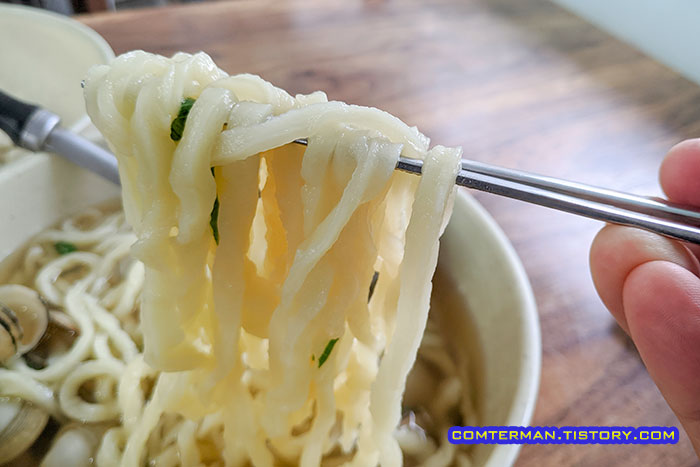 대전 황부자칼국수 수타면발