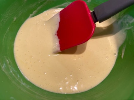 밀가루 잘 섞기