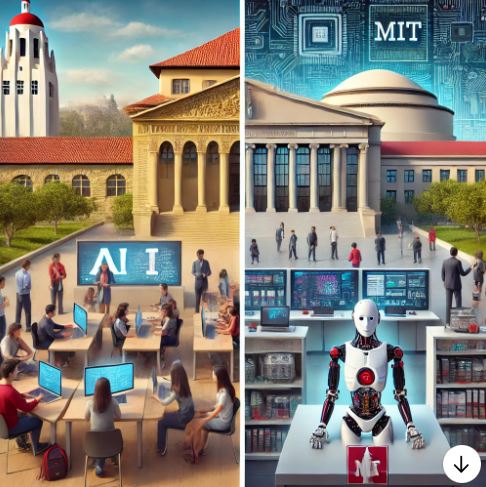 스탠퍼드 vs MIT, AI 교육