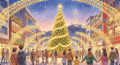 2026 부산 빛축제 광복로 서면