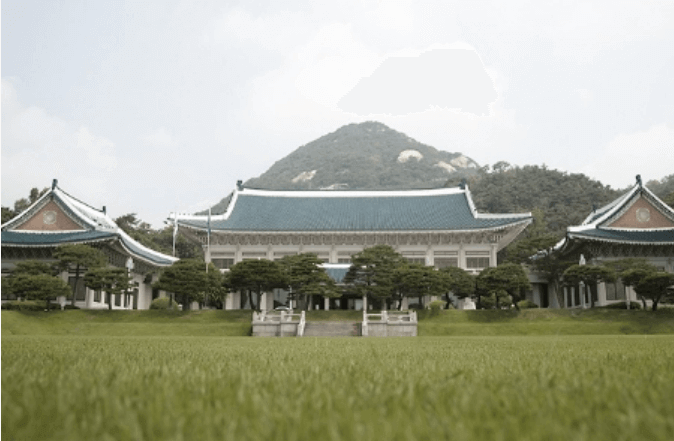 청와대 관람신청 하고 관람하는 청와대 내부 사진