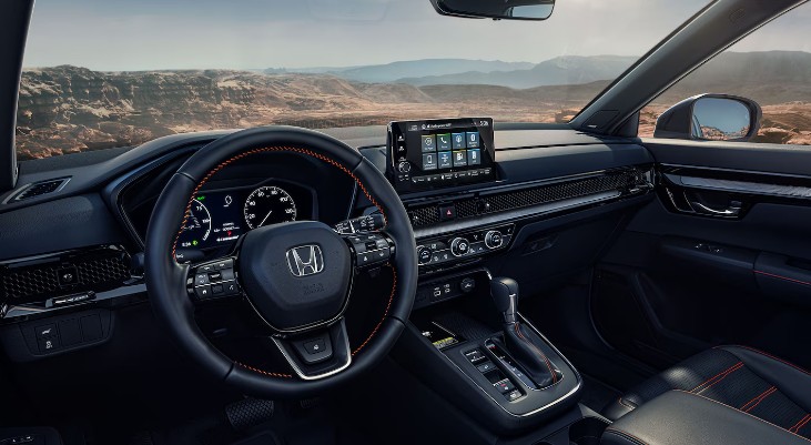 혼다 6세대 CR-V 하이브리드 실내 디자인 및 공간