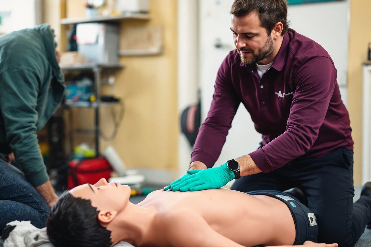 응급처치 배우기