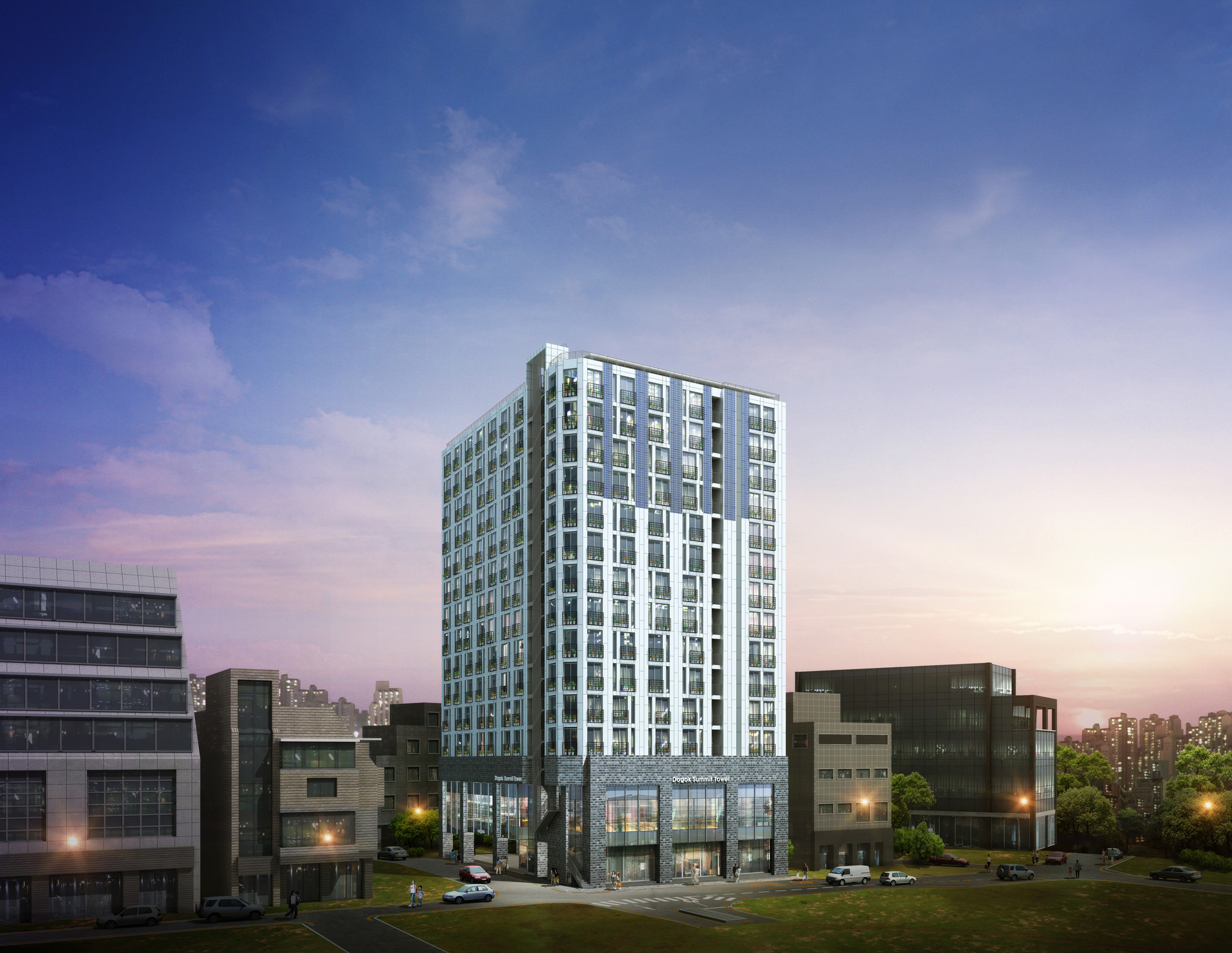도곡 더 써밋타워 이미지