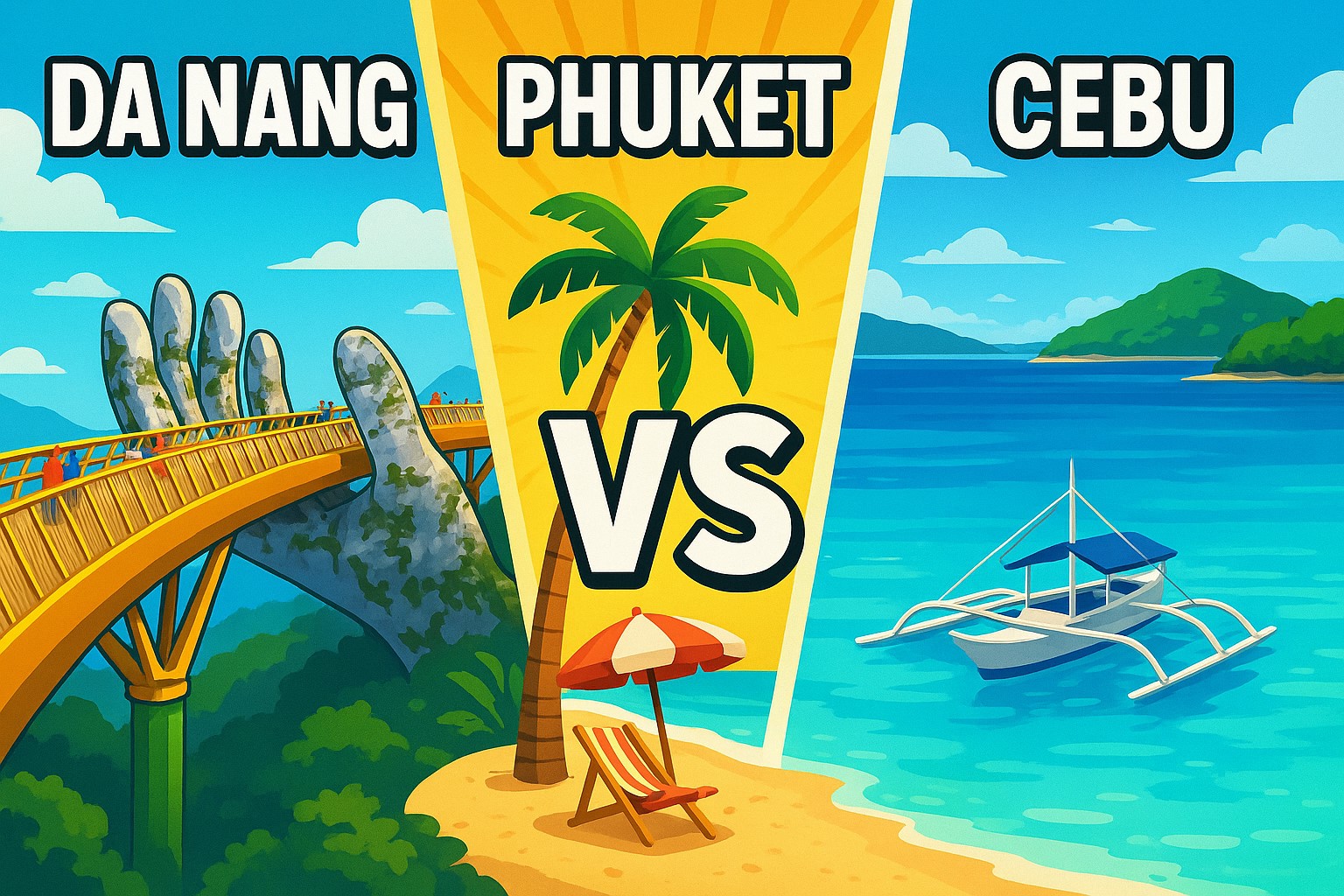 다낭 VS 푸켓 VS 세부