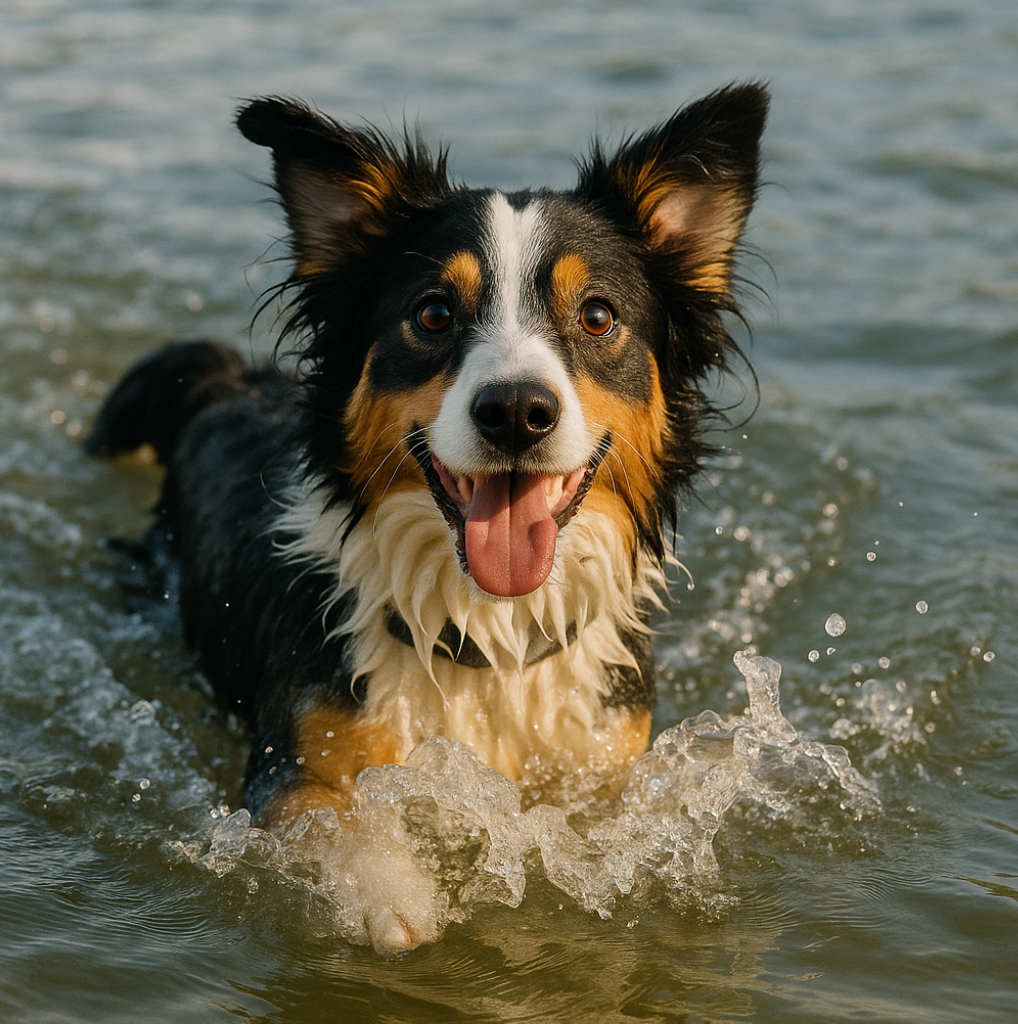강아지 여름철 물놀이