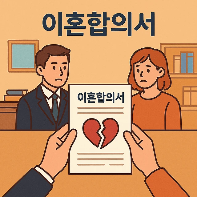 이혼합의서,이혼전문변호사