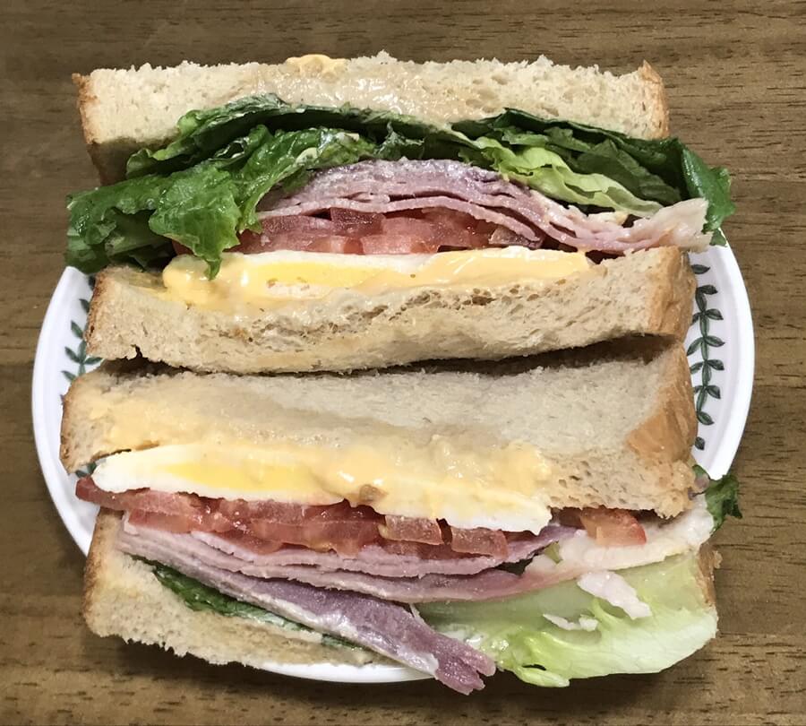 스타벅스 비이엘티 샌드위치