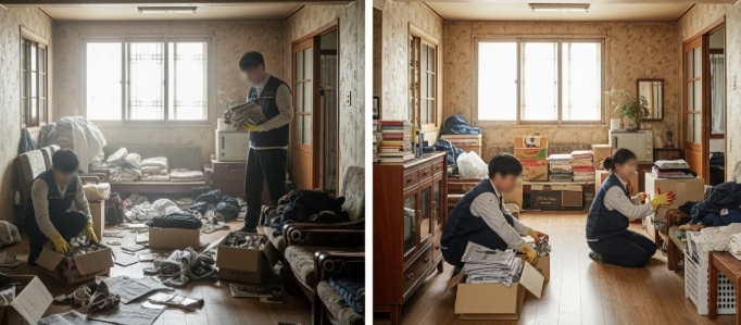 청양 고독사청소중