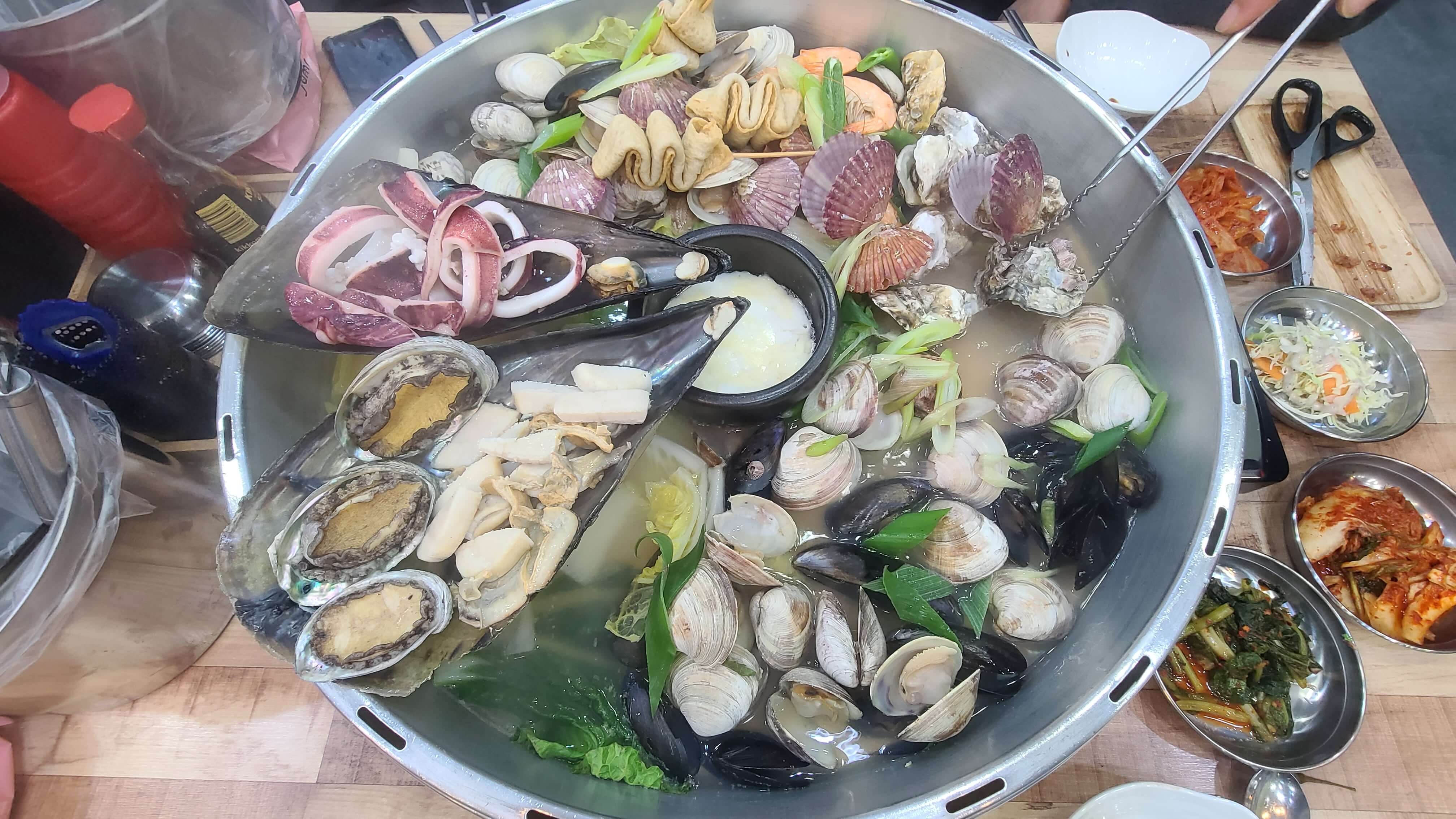 택이네-조개전골-조개전골