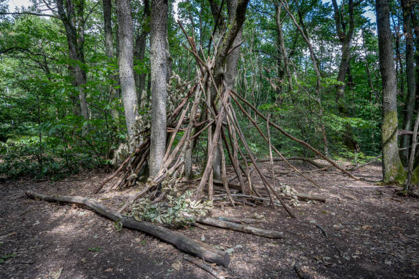바람이 심한 계곡에서 몸 지키기 좋은 윈드브레이크 기법