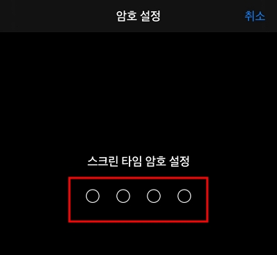 아이폰 앱잠금 설정3