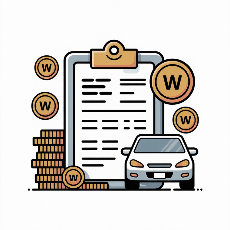 자동차등록증 재발급 비용