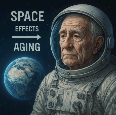 우주 환경이 인체 노화에 미치는 영향