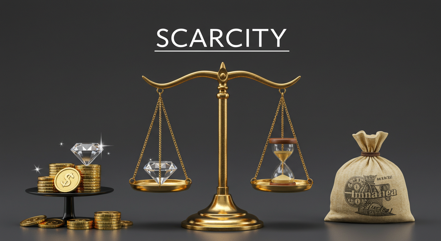 희소성 뜻: 경제학의 기본 원리, 모든 경제 문제의 시작