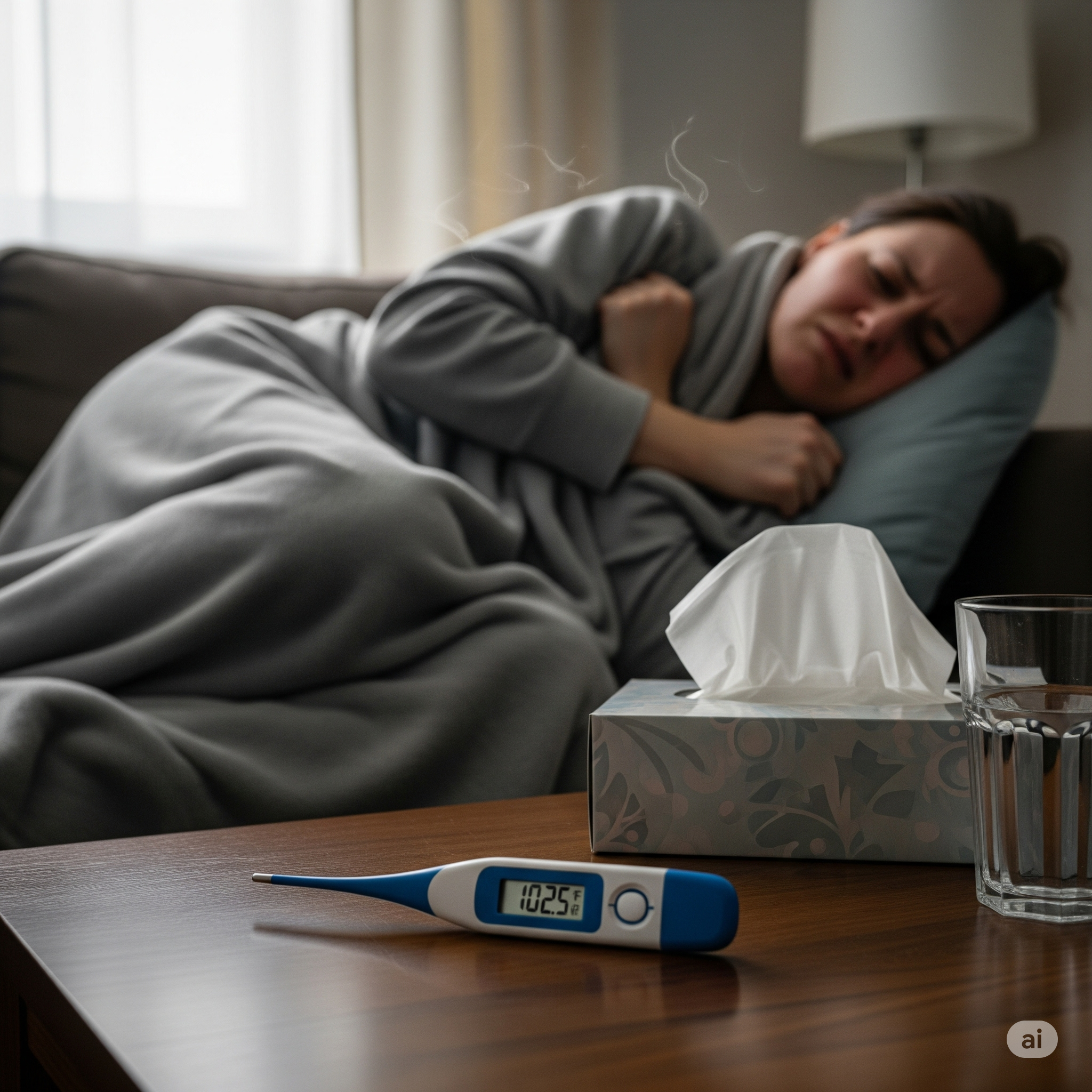 여름 발열 오한 뇌수막염