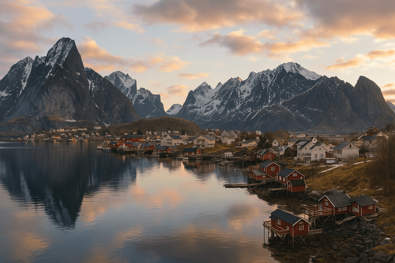 노르웨이, 핀란드, 스웨덴 북유럽 자연 이미지