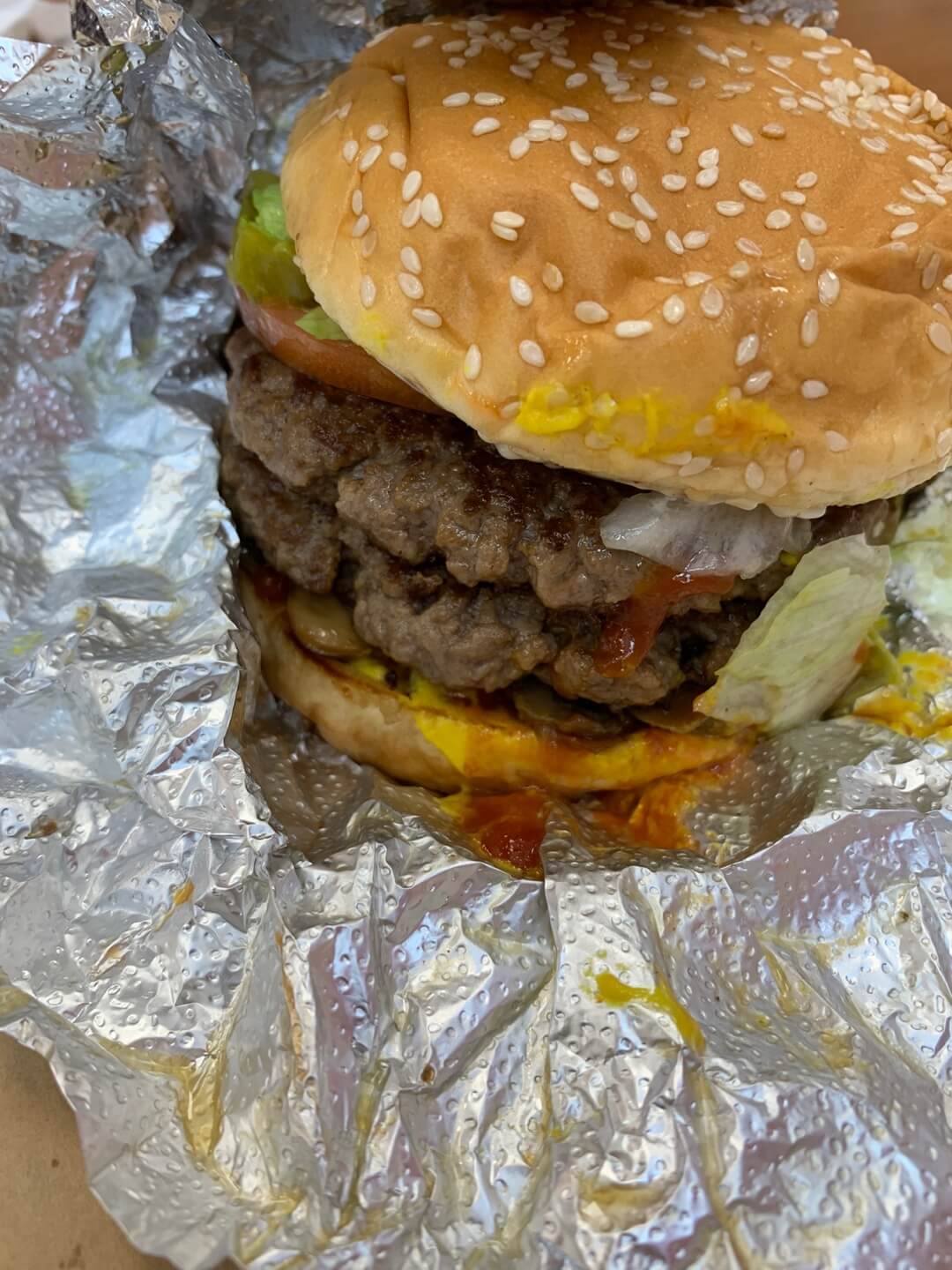 파이브가이즈-햄버거