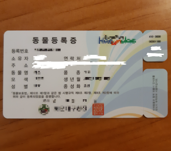 동물등록번호조회 방법 절차 강아지 반려동물 등록 비용 이전 변경 총정리 1