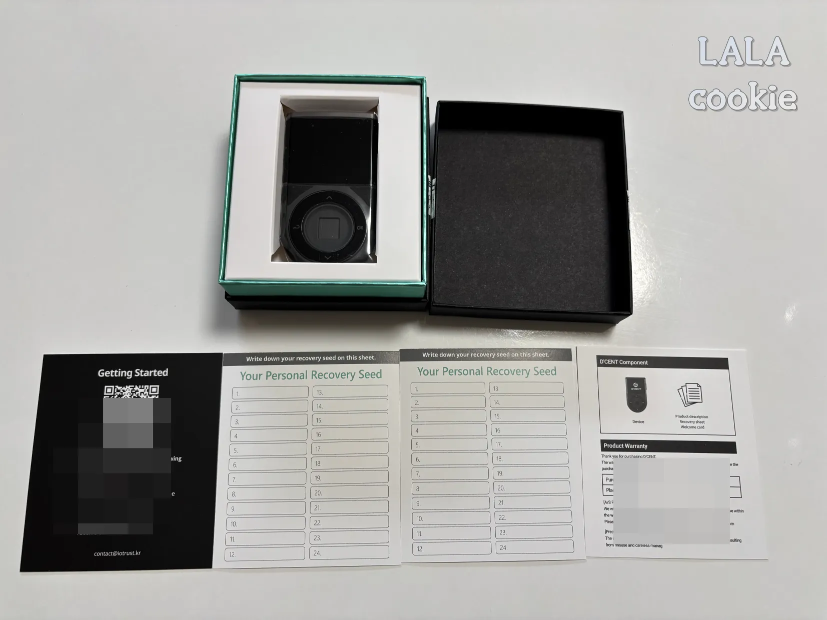 디센트-지갑-구성품