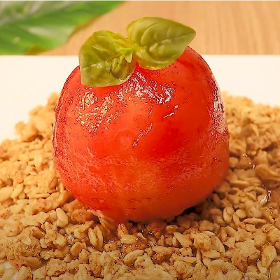 토마토 플레이팅