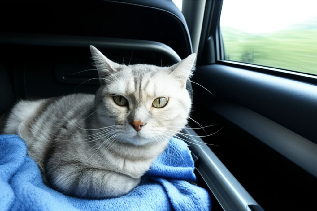 병원에서 냥냥펀치? 고양이 안정시키는