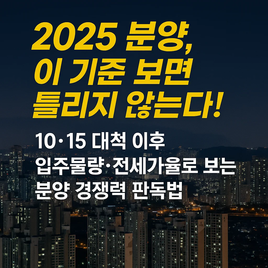 2025_분양,_이_기준_보면_틀리지_않는다!10&middot;15_대책_이후_입주물량&middot;전세가율로_보는_분양_경쟁력_판독법