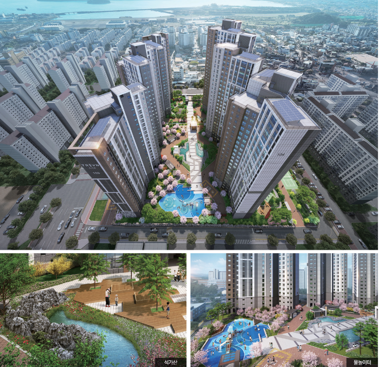 자은동 트리븐 조감