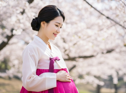 여성 건강검진 지원 서비스 홍보 포스터