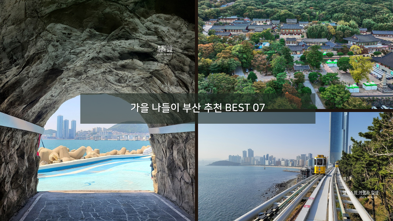 가을 나들이 부산 추천 BEST 07 가을여행 가볼만한곳 센텀스파랜드, 깡통야시장, 안데르센동화마을