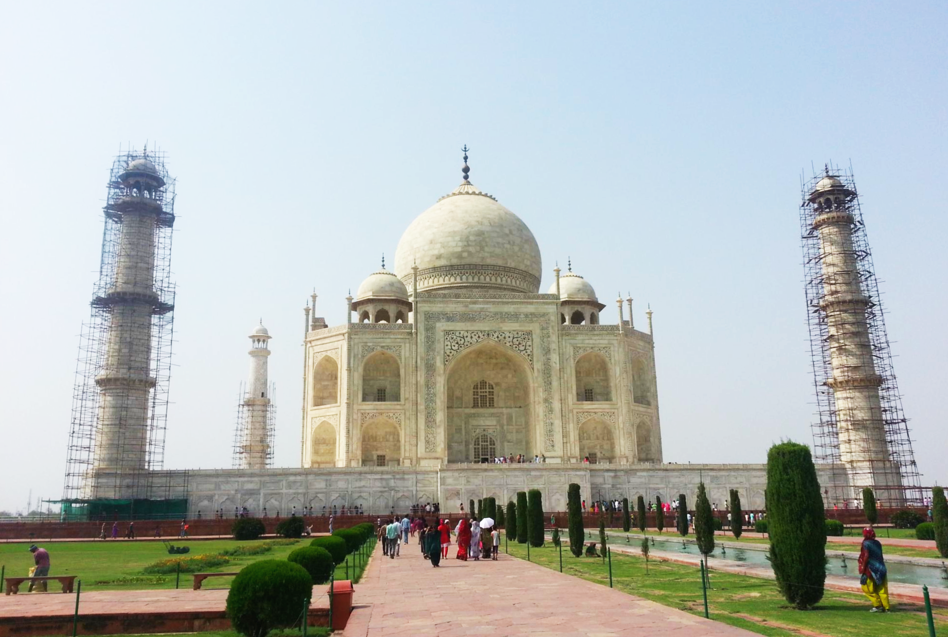 인도 아그라 타지마할