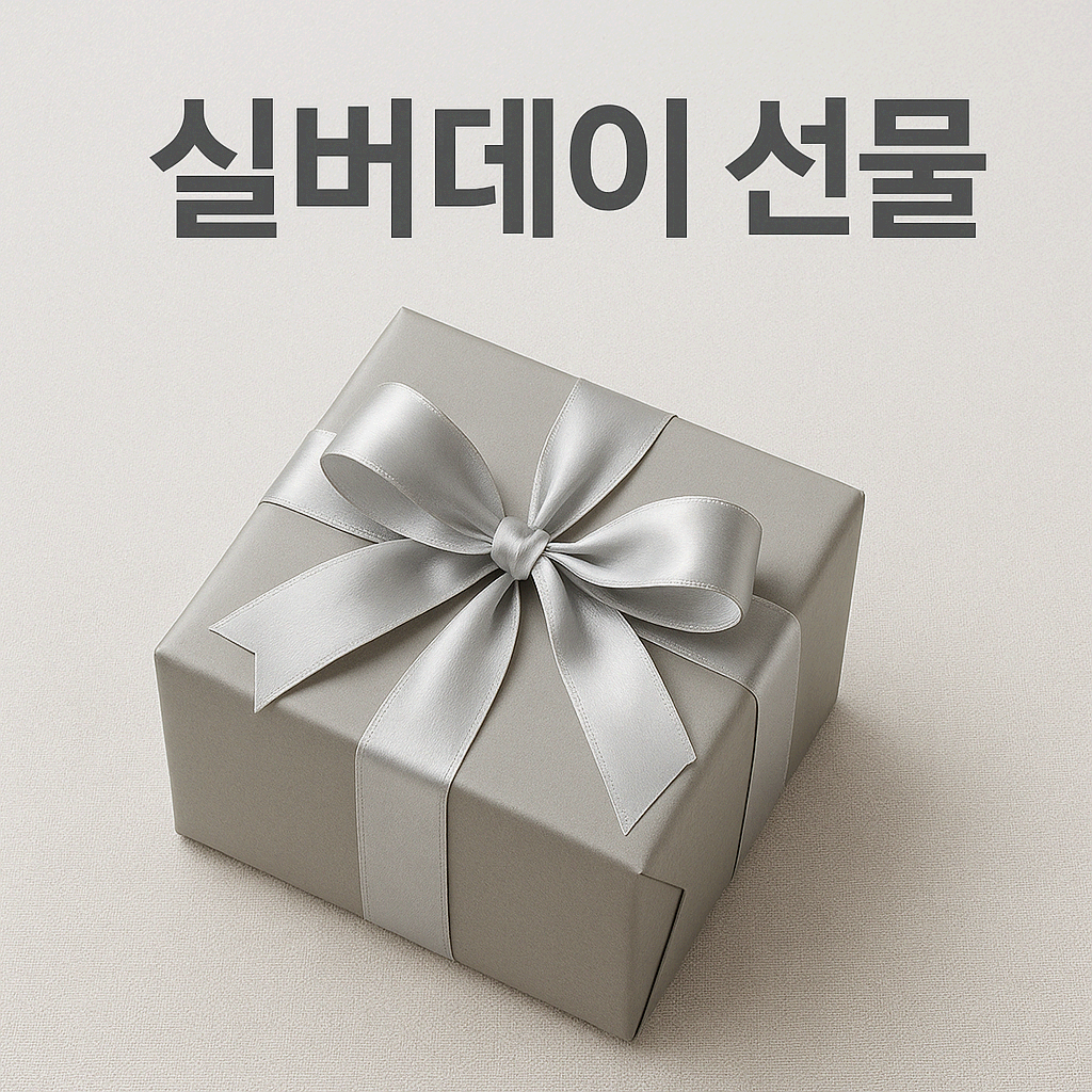 💍 실버데이 선물 뭐하지? 실패 없는 커플 선물 추천 BEST 7