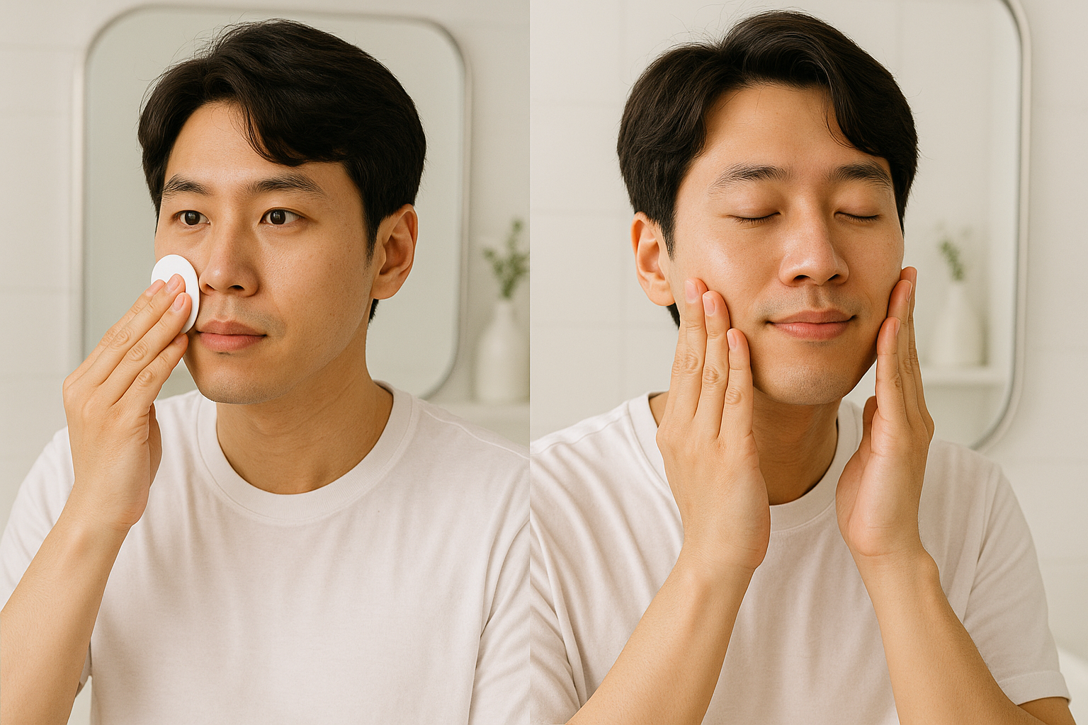 남성 스킨케어 3단계로 완성하는 법