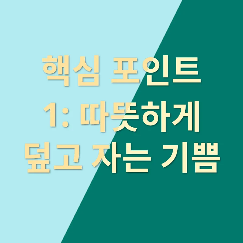 고급소재 극한보온 겨울나기_1