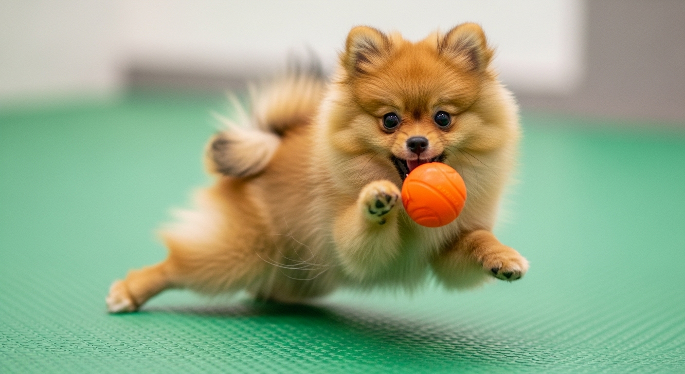 작은 체구로 실내 생활에 적합