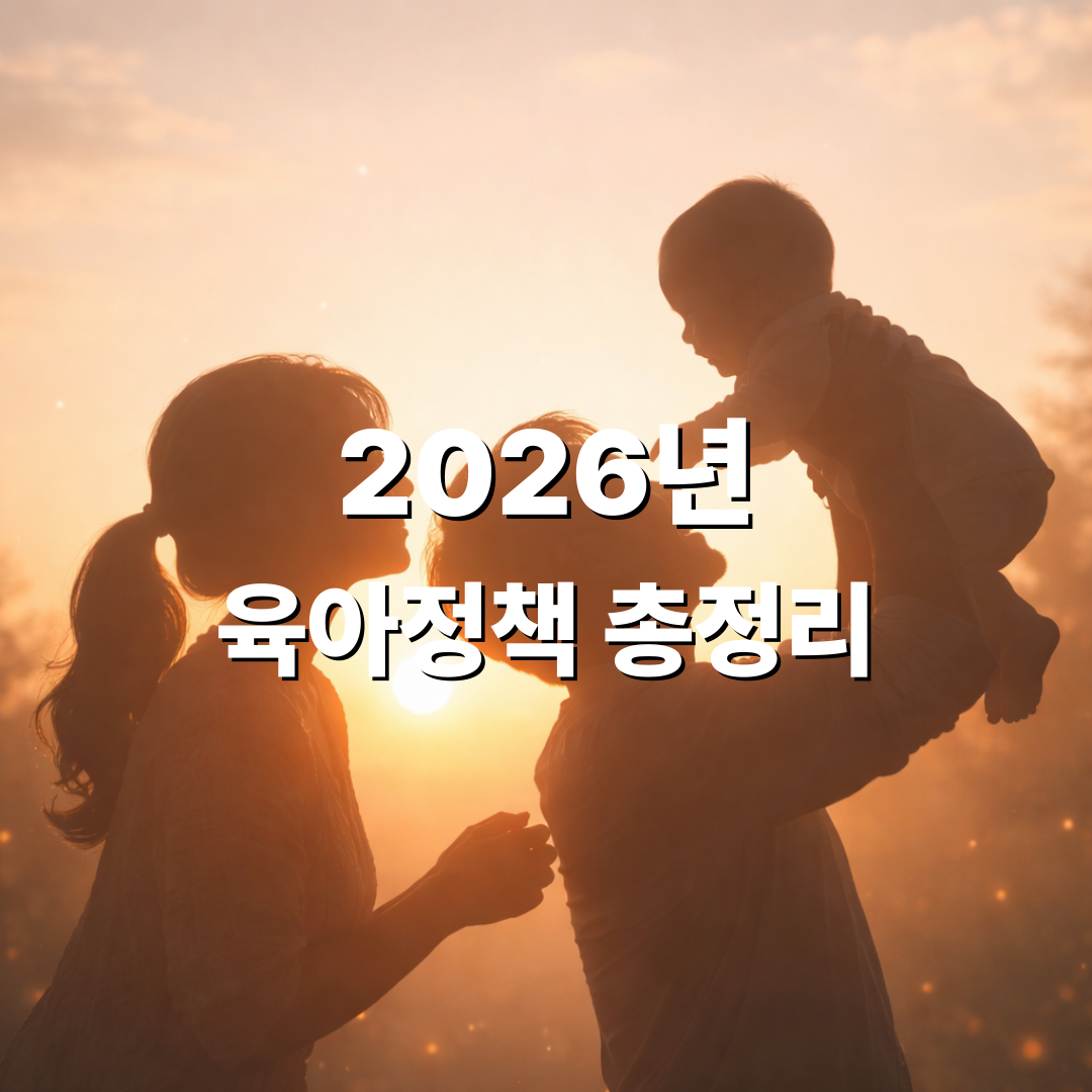 2026년 육아정책 총정리🧒 놓치면 손해 보는 핵심 변경점