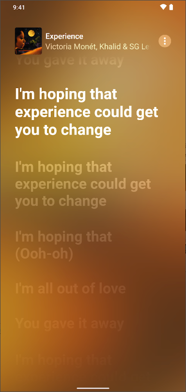 Apple Music, 애플뮤직, iOS, macOS, Windows, Android 등 다양한 플랫폼, 애플 뮤직 싱 (노래방)