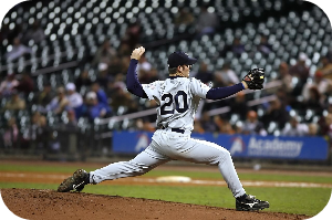 야구공받는모습