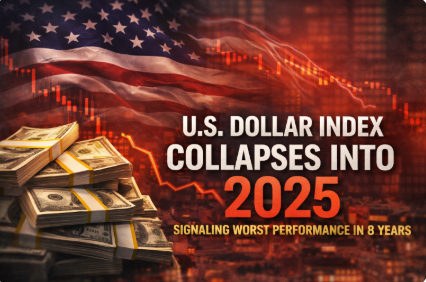 2025년 달러 지수 붕괴 시그널: 8년 만의 최악 성적이 의미하는 것
