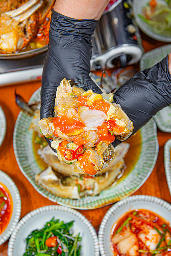 매일아침 게국지 간장게장