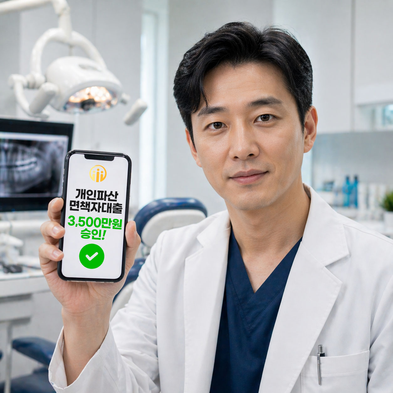 개인파산면책자대출 3,500만 원 승인 사례