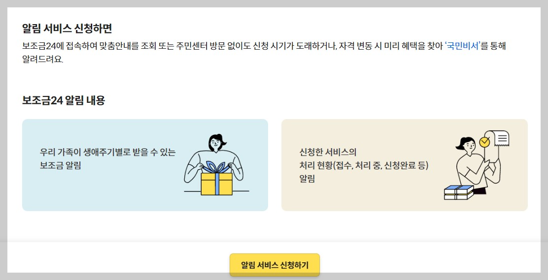 정부지원금 신청방법