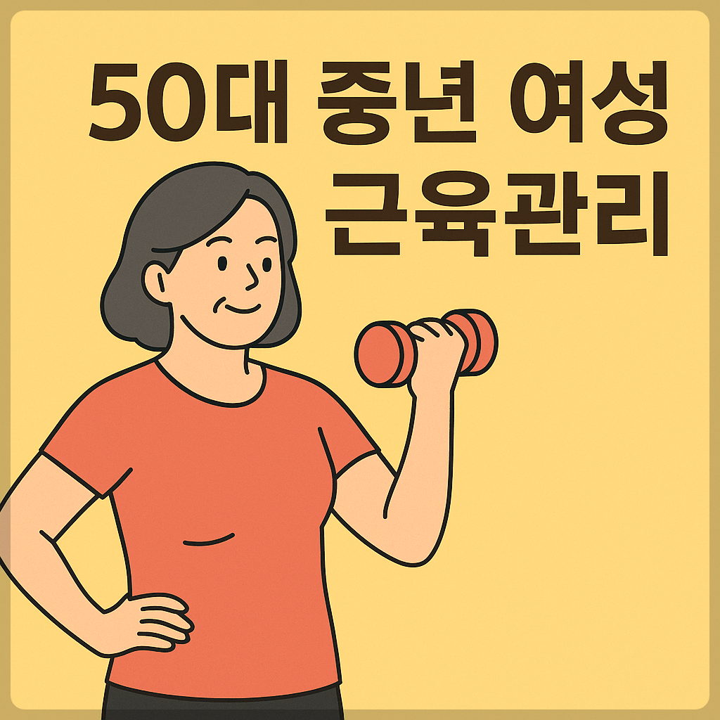 50대 중년 여성의 엉덩이 근육, 제대로 관리하고 계신가요