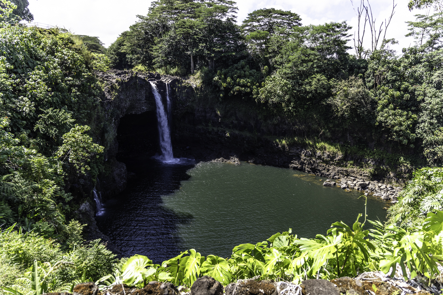 빅아일랜드 레인보우 폭포