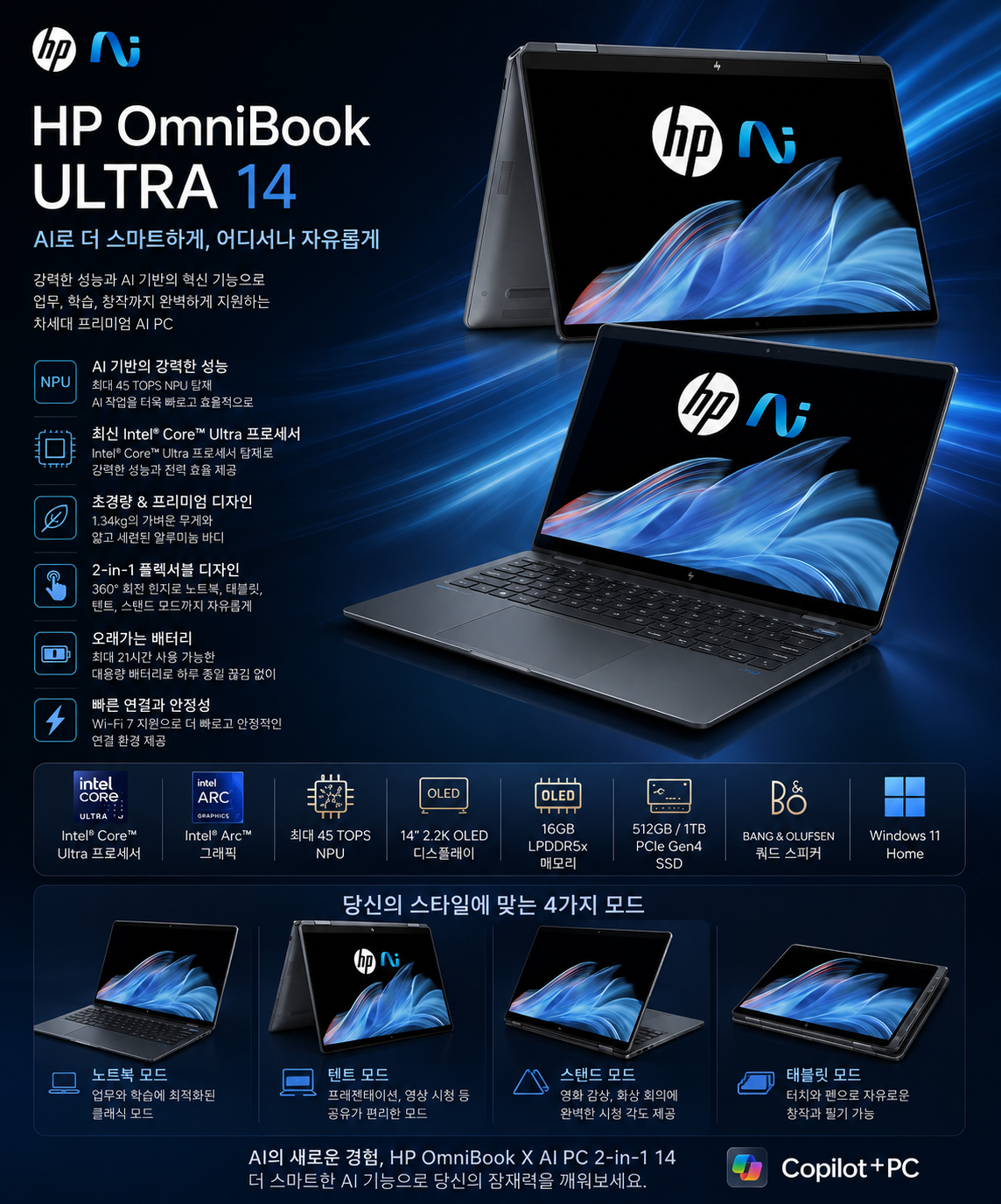 HP 옴니북 울트라 14