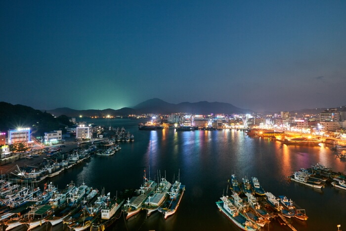 통영 앞바다
