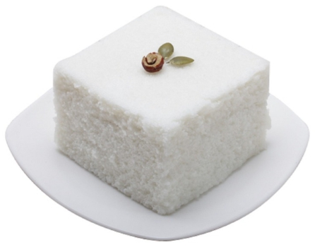 한국의 떡 종류 달떡-백설기