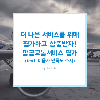 항공교통서비스 평가 및 방법