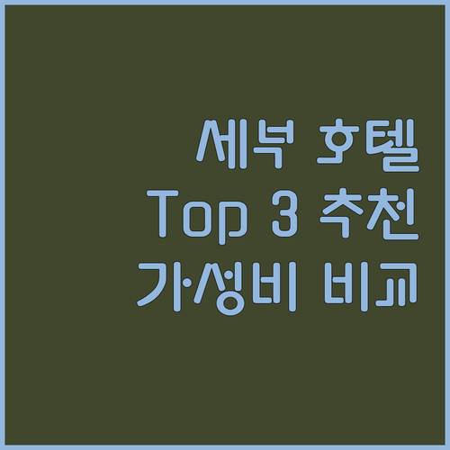 세부 호텔 추천! 하얏트, 세레니티 ..
