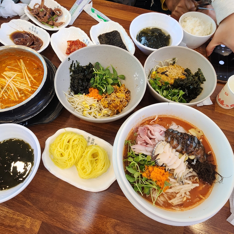 강원 속초시 물회 맛집, 봉포머구리집